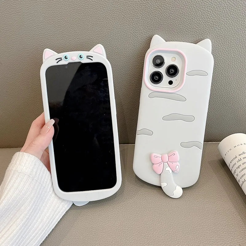 Cat Soft Silicone Phone Case