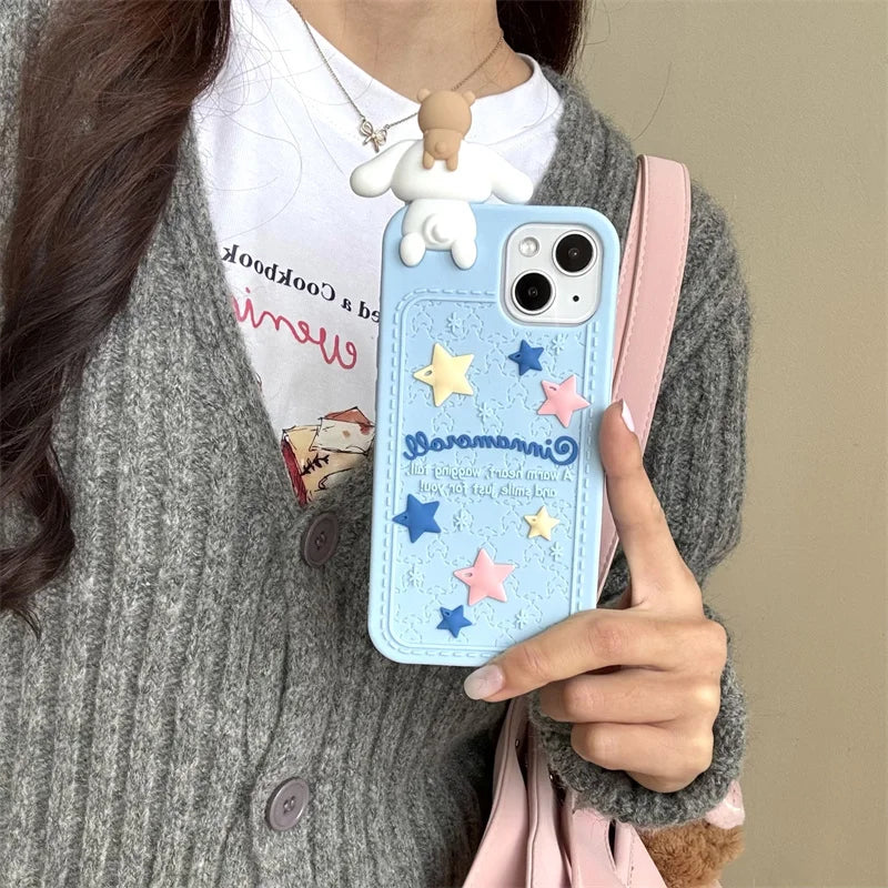 Cartoon Cinnamoroll Phone Case