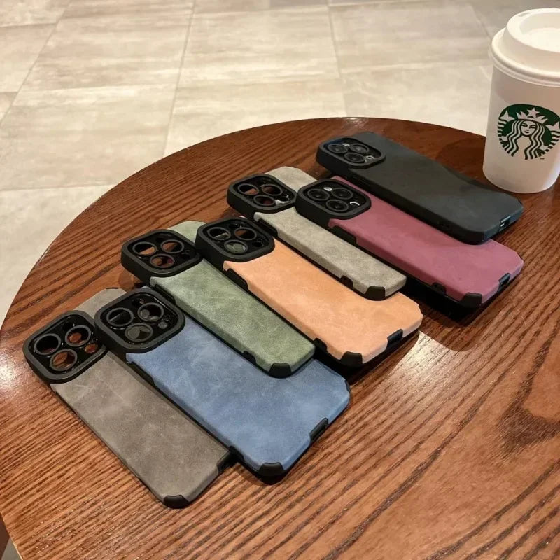 Fur Leather Phone Case