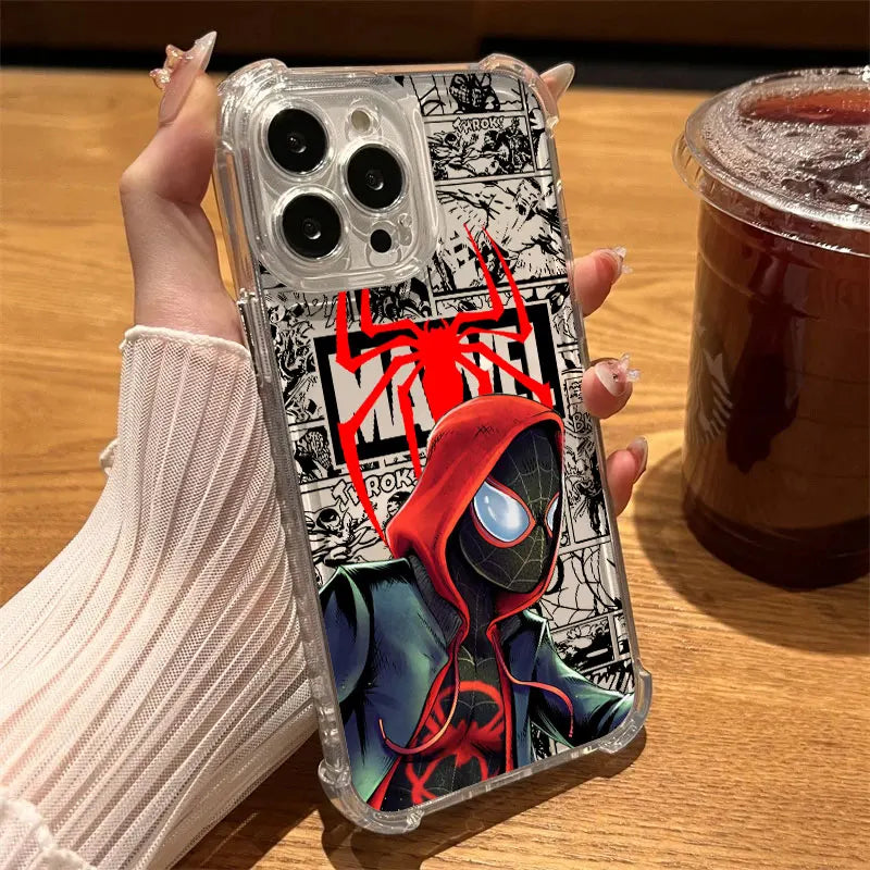 Spider-Man Clear iPhone Case