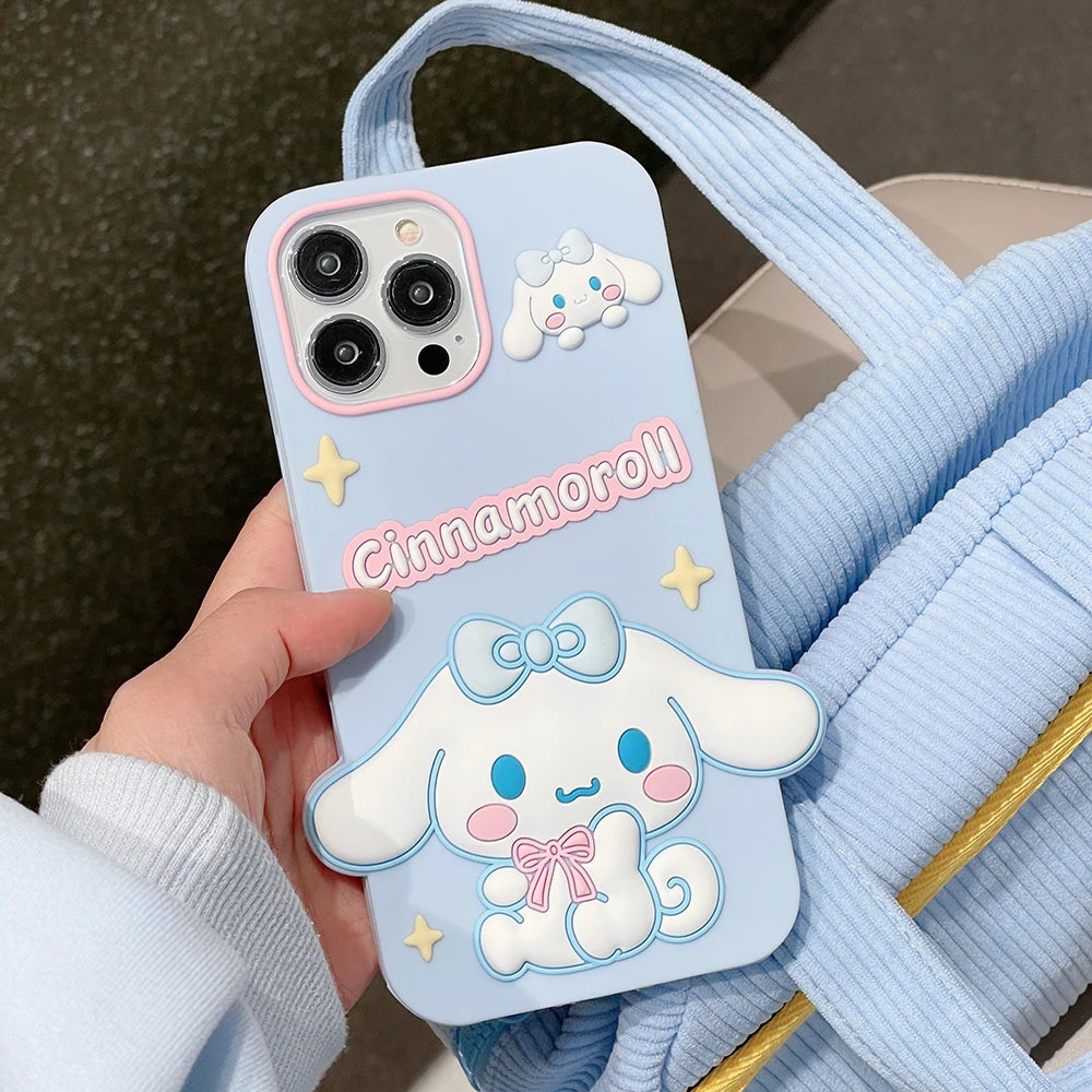Cinnamoroll Soft Silicone Phone Case