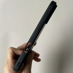 Full Black Matte Silicone Case for iPhone