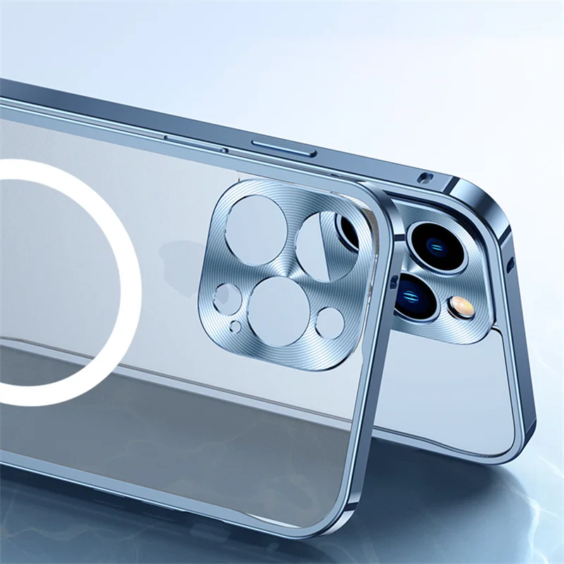 Aluminum Magnetic Case for iPhone
