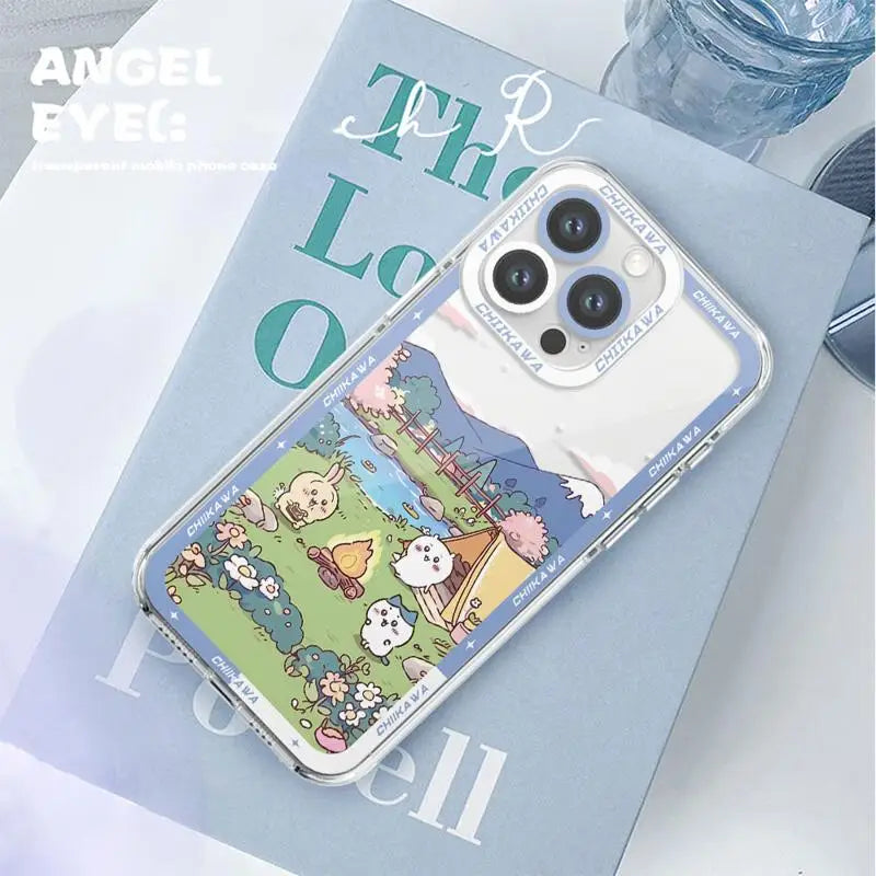 Chiikawa Clear iPhone Case