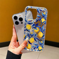 Lemon Print TPU Phone Case