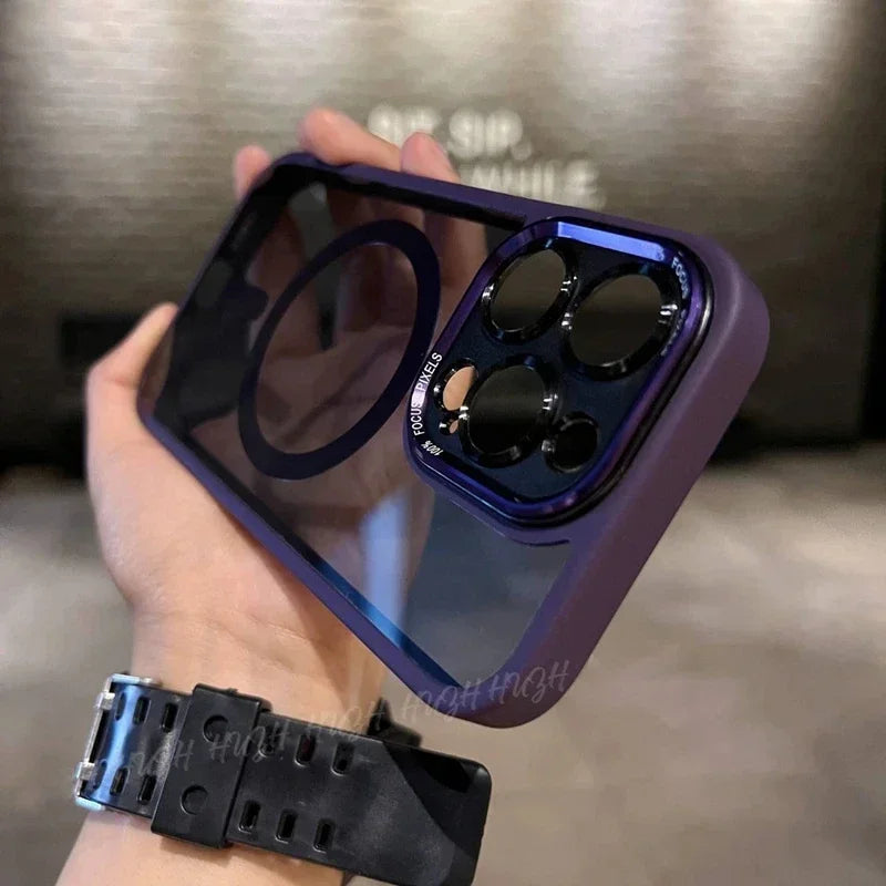 Clear Magnetic Case for iPhone