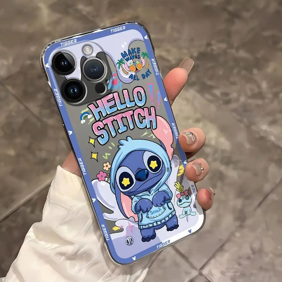 Disney Mickey & Minnie Clear Couple iPhone Case