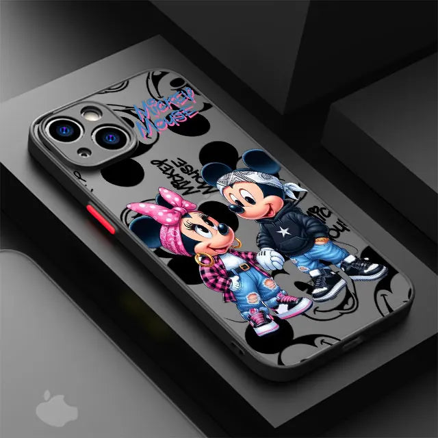 Disney Mickey & Minnie Matte iPhone Case