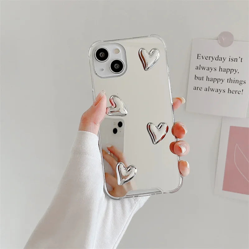 Heart Design Silicone Case