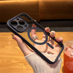 Transparent Magnetic Case for iPhone