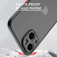 Matte Shockproof Case for iPhone