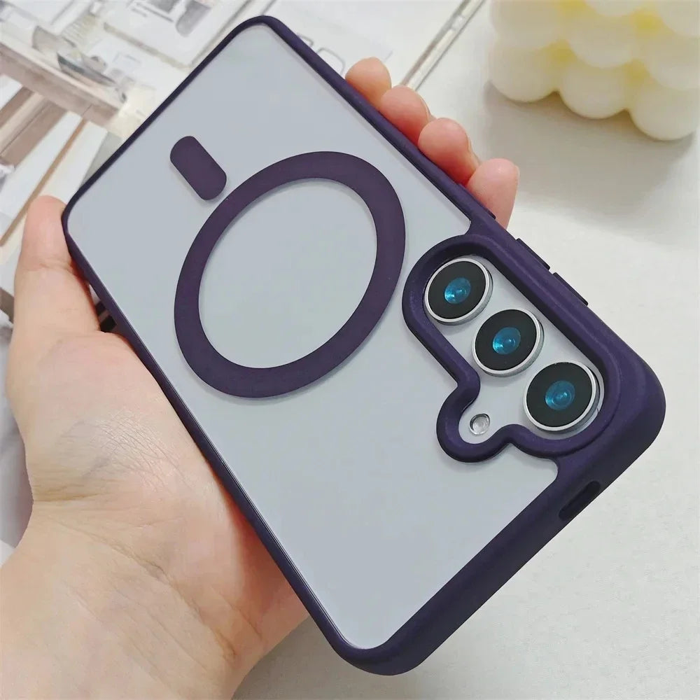 Frosted MagSafe Case for Samsung