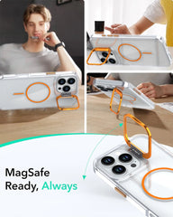 Clear MagSafe Case with Hidden Camera Kickstand