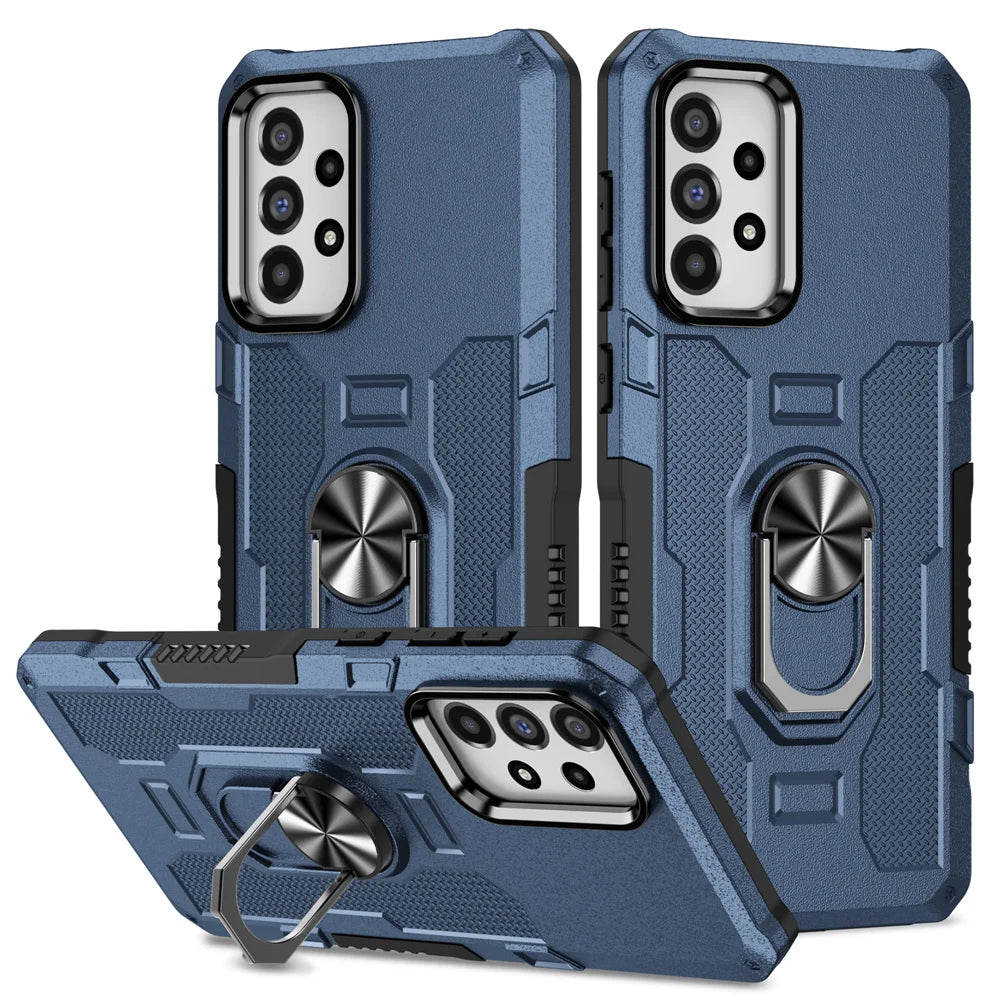 Shockproof Armor Ring Stand Case for Samsung Galaxy