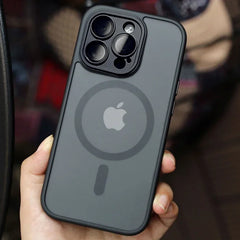 Matte Magnetic Armor Case for iPhone