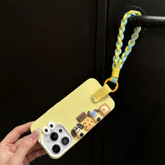 3D Sausage Dog Case with Strap for iPhone