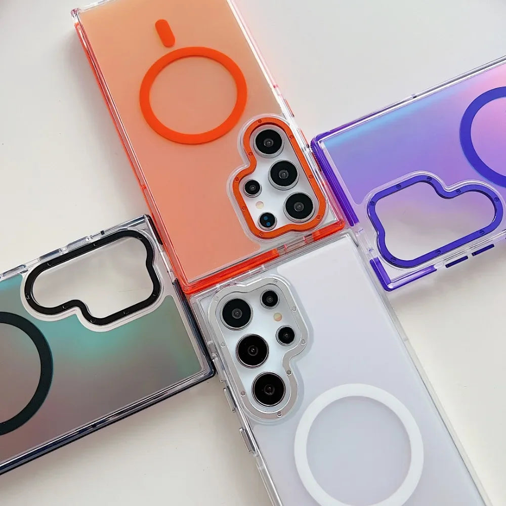 MagSafe Gradient Lens Case for Samsung Galaxy