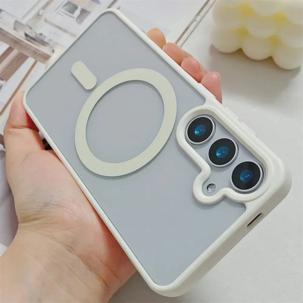 Frosted MagSafe Case for Samsung