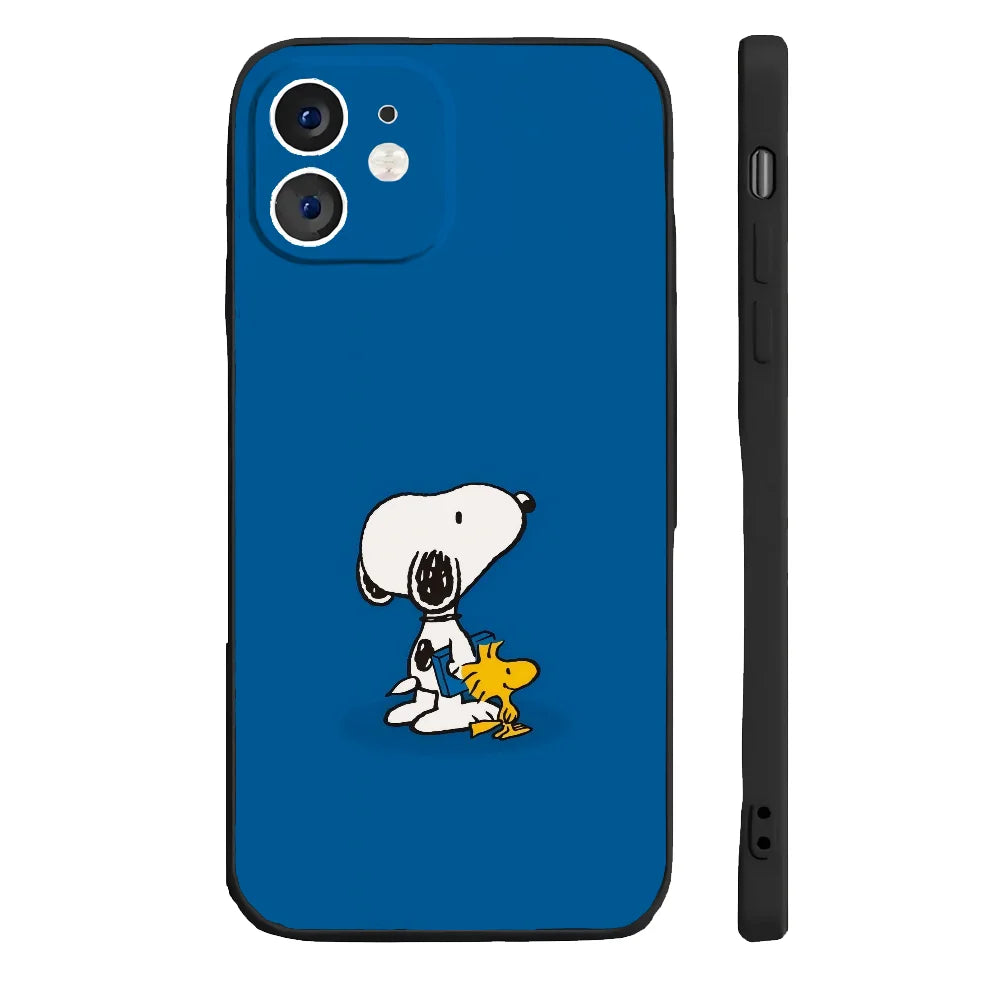 Anime Snoopy Soft Silicone Phone Case