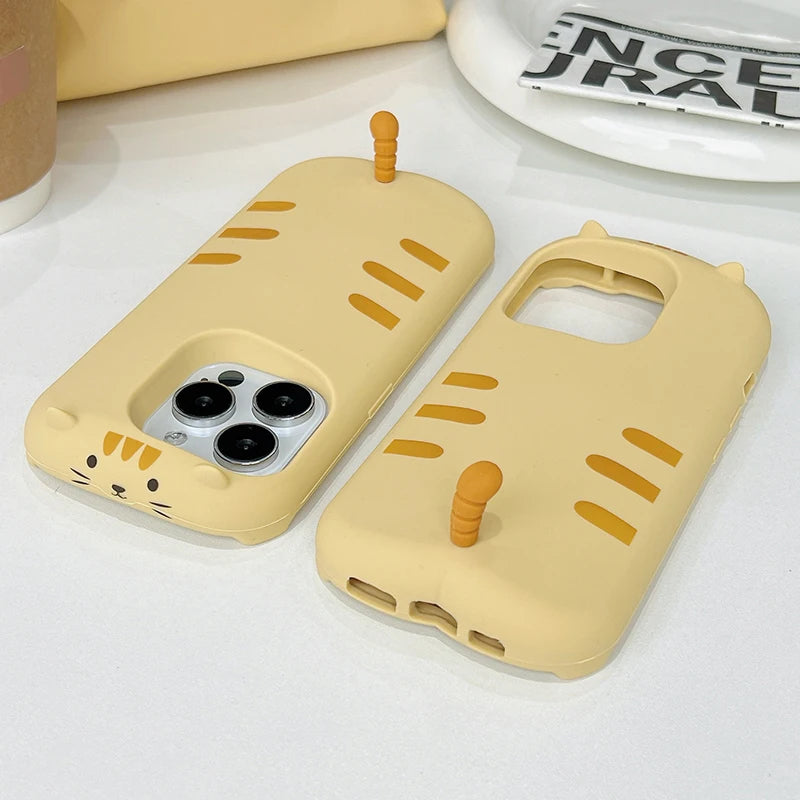 3D Cat Tail Phone Case