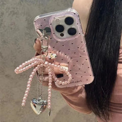 Pink Bow Laser Phone Case