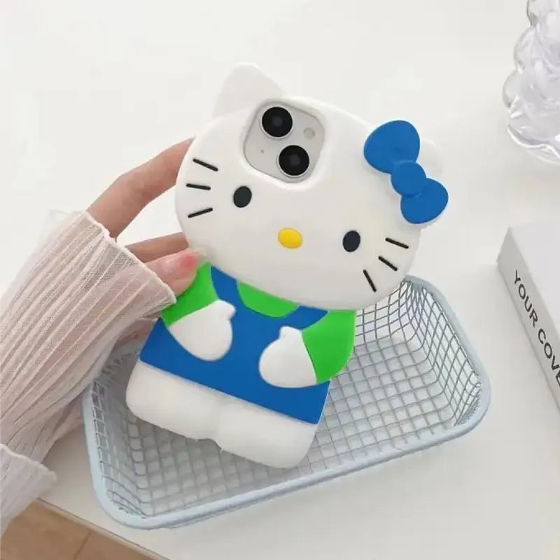 Hello Kitty 3D Bow Silicone Case for iPhone