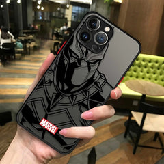 Marvel Groot & Iron Man Clear Phone Case for iPhone