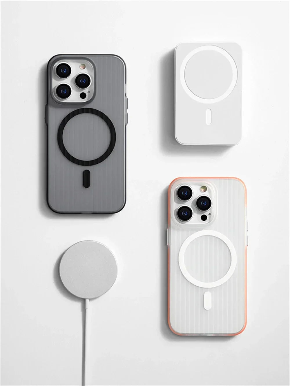 Corrugated Magnetic Matte Phone Case