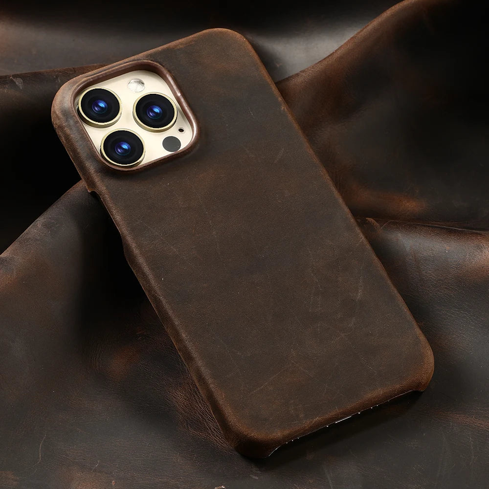 Full Grain Leather MagSafe Case
