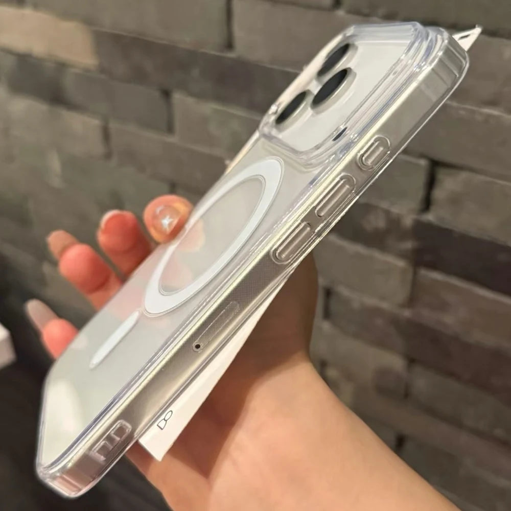 Magsafe Magnetic Transparent Phone Case