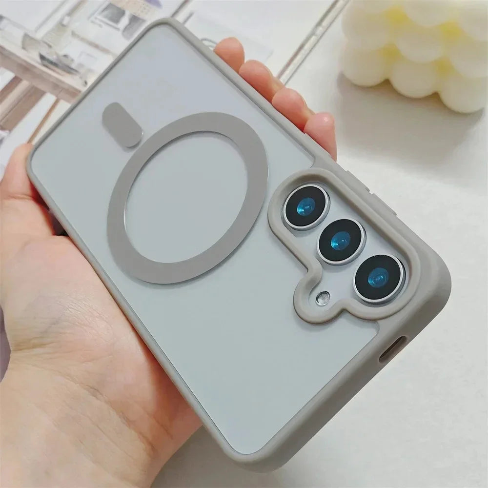 Frosted MagSafe Case for Samsung