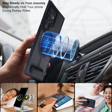 Magnetic Kickstand Case for Samsung Galaxy – Slim, Wireless Charging Compatible