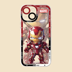 Marvel Iron Man & Spider-Man Phone Case for iPhone