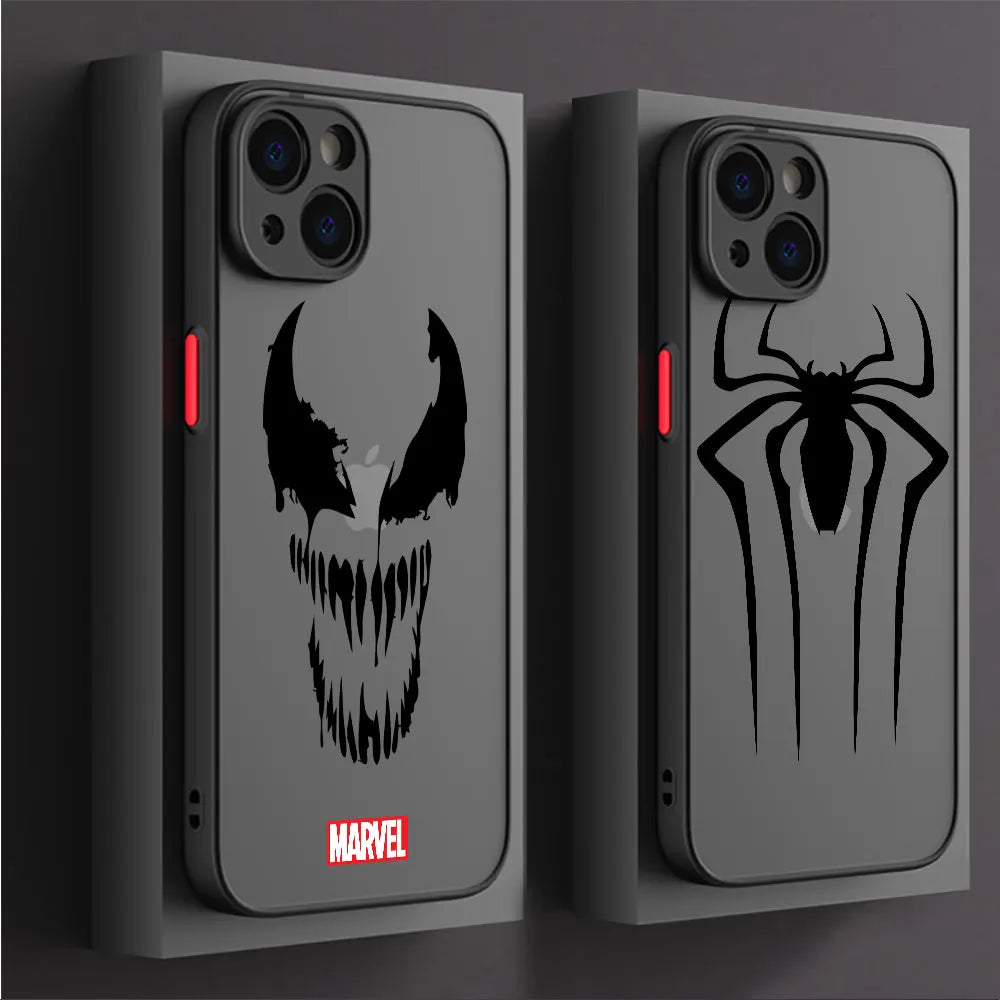 Marvel Spiderman & Iron Man iPhone Case