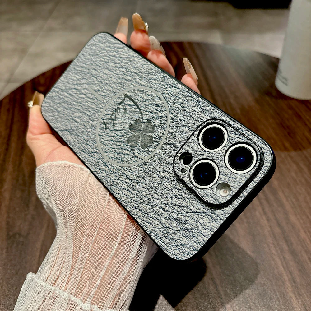PU Leather Retra Phone Case for iPhone