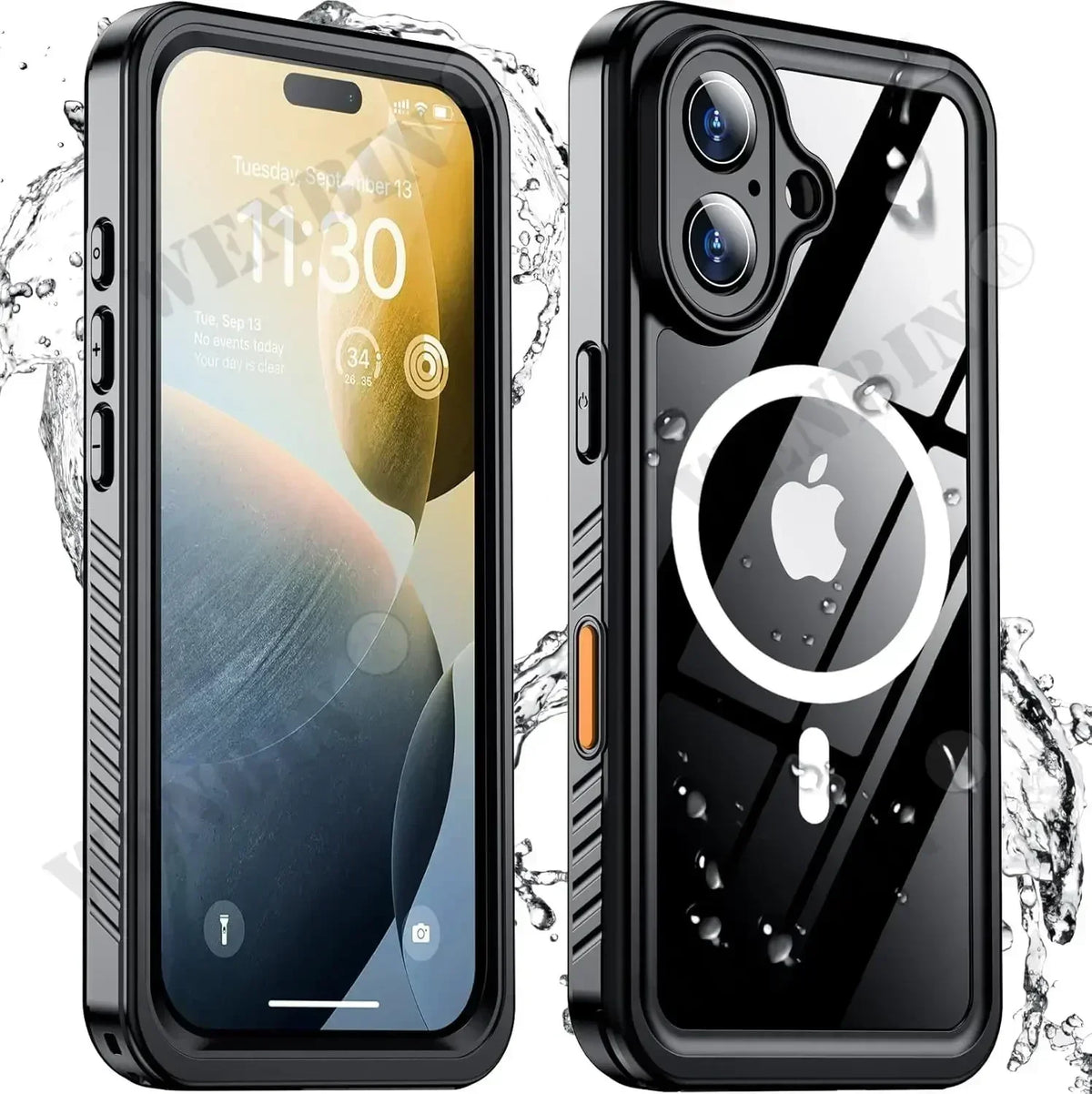 IP68 Waterproof Full-Body Case for iPhone with MagSafe Protection