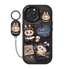 Cute Labubu Phone Case with Rope