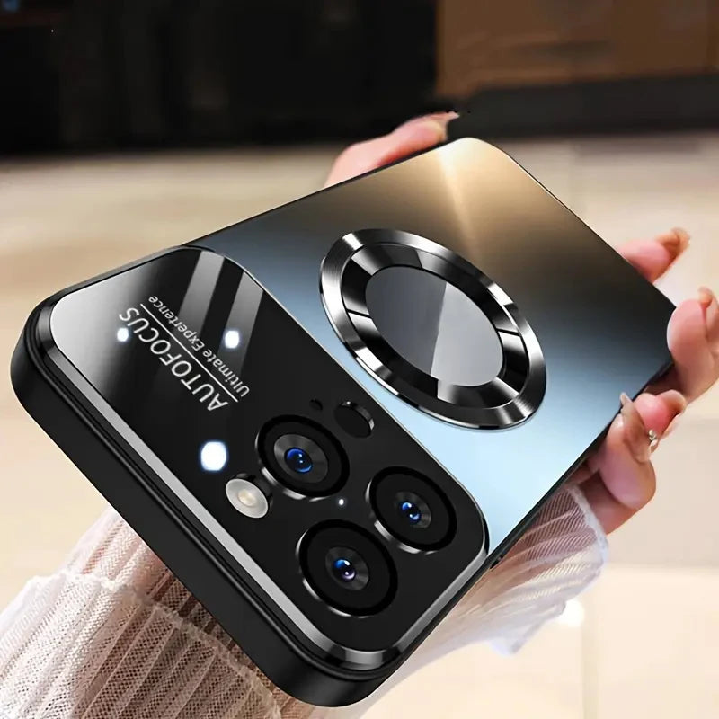 Titanium Magnetic Phone Case for iPhone