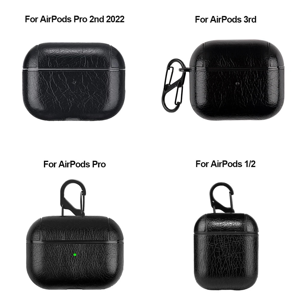 PU Leather AirPods Case