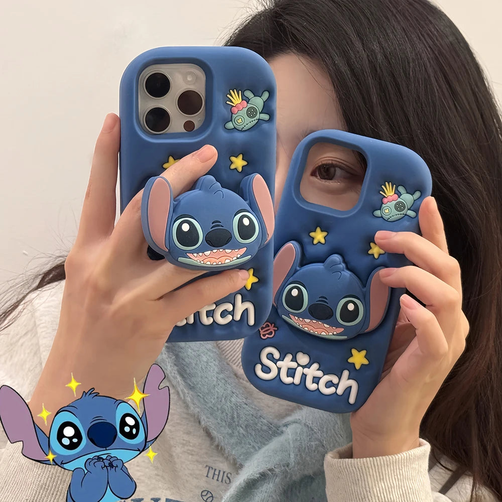 3D Stitch Grip Silicone Phone Case
