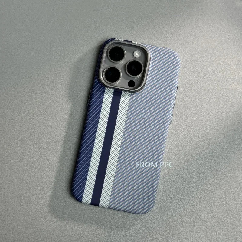Carbon Fiber MagSafe Phone Case for iPhone