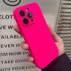 Square Liquid Silicone Shockproof Case