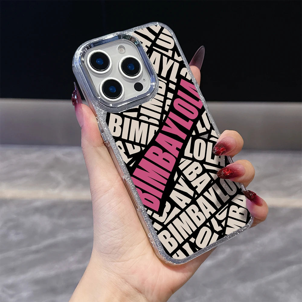 Spanish Letters Transparent Phone Case