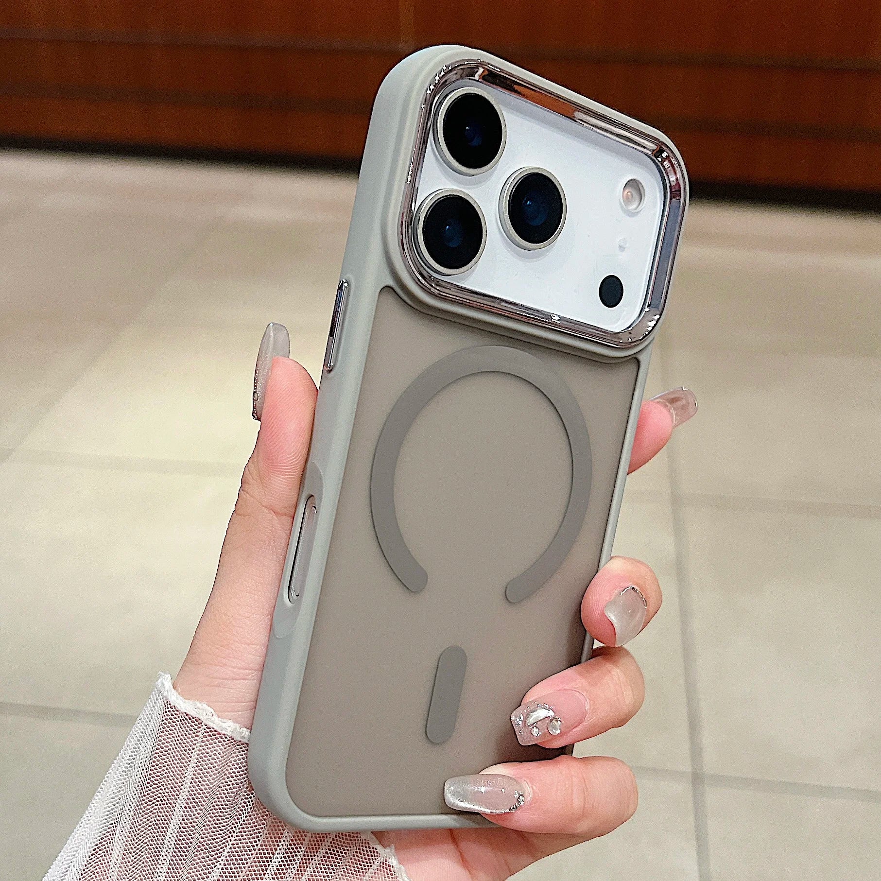 Matte Translucent Magnetic Frosted Phone Case