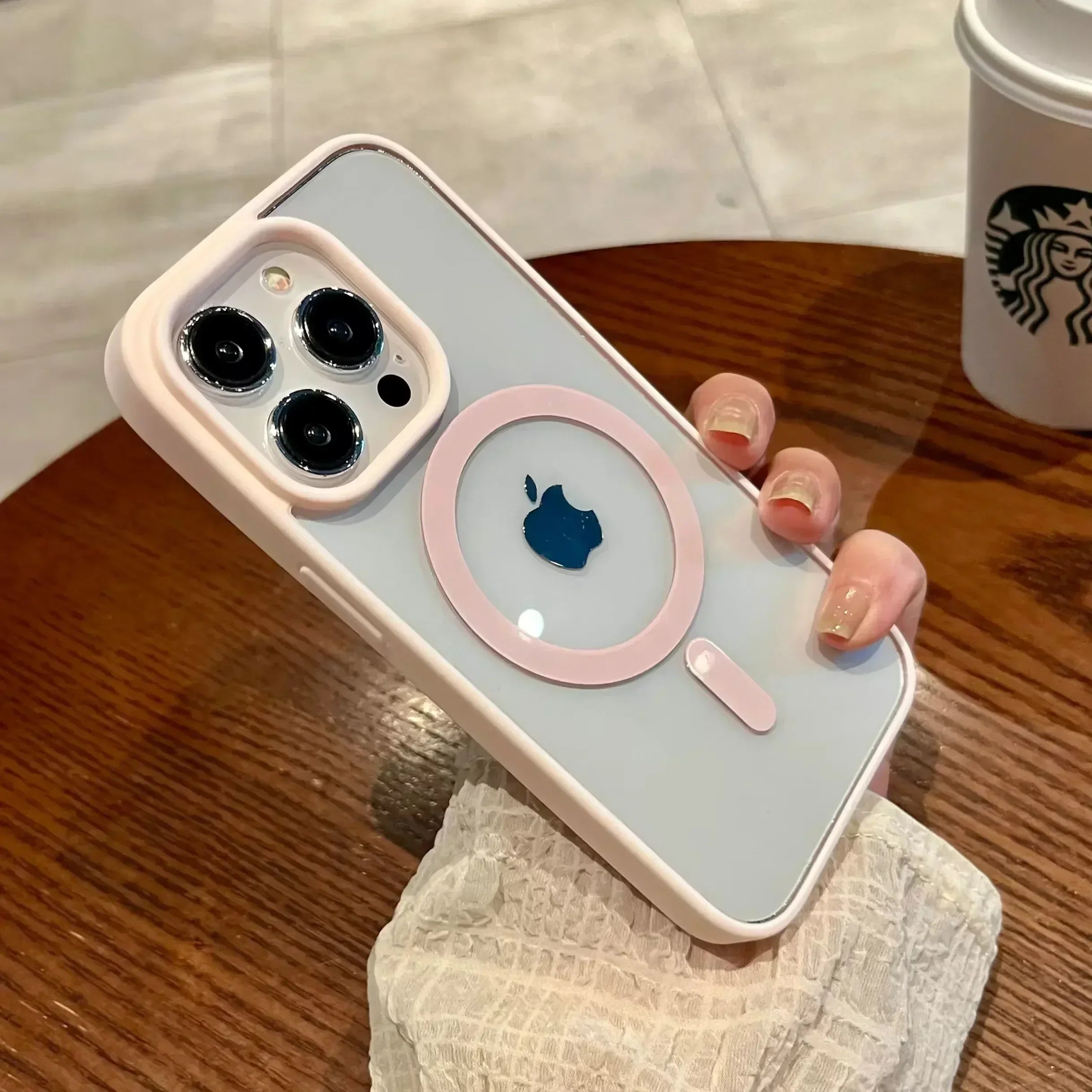 Magnetic Clear Magsafe Case for iPhone