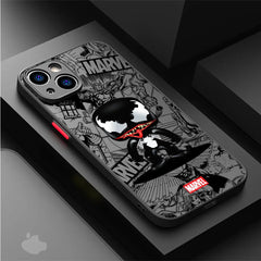 Marvel Superhero Clear Phone Case for iPhone