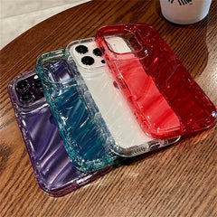 Thick Transparent Bumper Case for iPhone