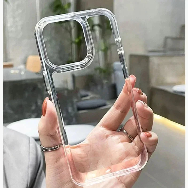 Clear Shockproof Armor Case for iPhone