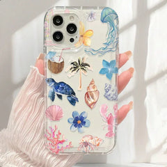 Ocean Life Transparent iPhone Case