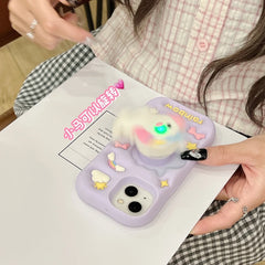 3D Rainbow Unicorn Phone Case